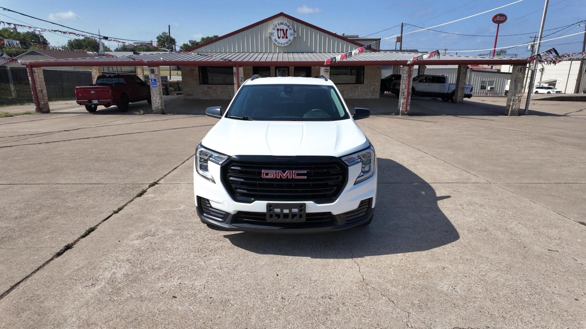 2023 /Jet Black Medium Ash Gray/Jet Black GMC Terrain SLE (3GKALMEG5PL) with an 1.4L L4 DOHC 16V TURBO engine, 9-Speed Automatic transmission, located at 605 West Oak St., West, TX, 76691, (254) 826-5852, 31.803682, -97.097832- Photo#0
