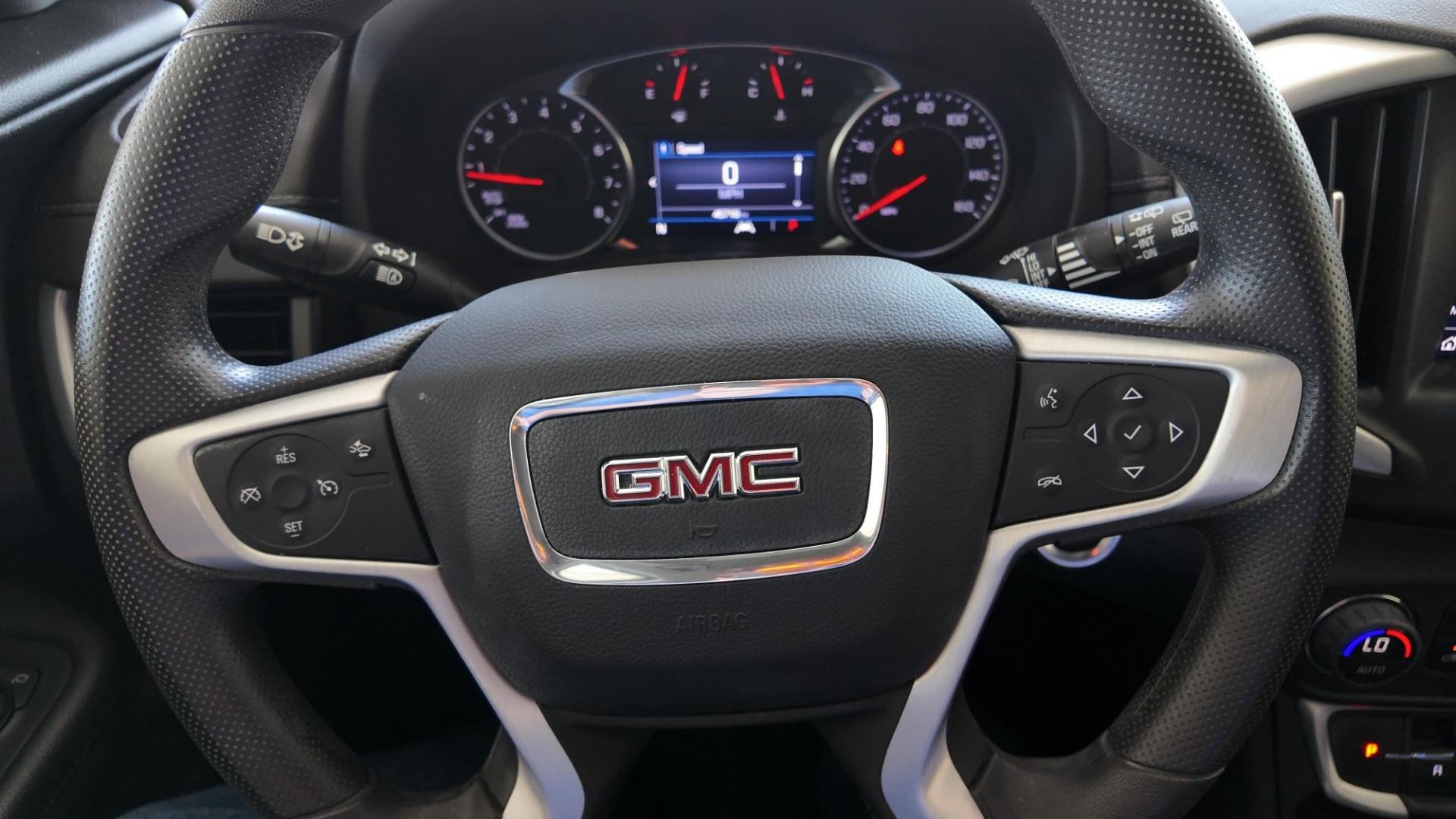 2023 /Jet Black Medium Ash Gray/Jet Black GMC Terrain SLE (3GKALMEG5PL) with an 1.4L L4 DOHC 16V TURBO engine, 9-Speed Automatic transmission, located at 605 West Oak St., West, TX, 76691, (254) 826-5852, 31.803682, -97.097832- Photo#16