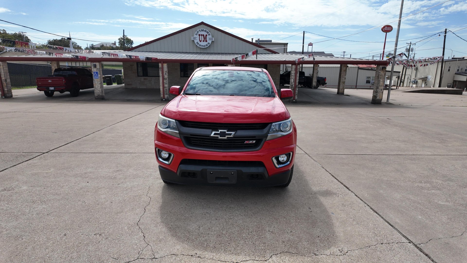 2018 /Jet Black, leather Jet Black, leatherette/cloth Chevrolet Colorado Z71 Crew Cab 2WD Short Box (1GCGSDEN8J1) with an 3.6L V6 DOHC 24V GAS engine, 6-Speed Automatic transmission, located at 605 West Oak St., West, TX, 76691, (254) 826-5852, 31.803682, -97.097832- Photo#0