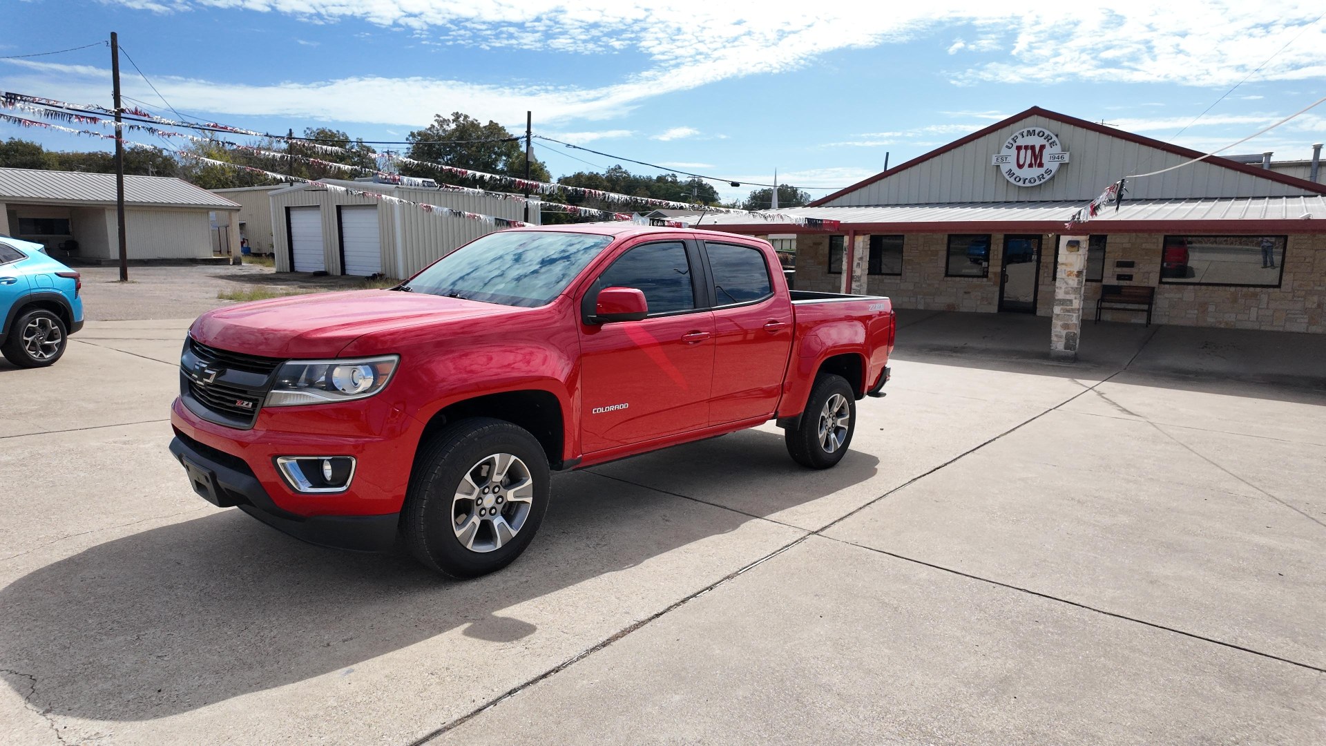 2018 /Jet Black, leather Jet Black, leatherette/cloth Chevrolet Colorado Z71 Crew Cab 2WD Short Box (1GCGSDEN8J1) with an 3.6L V6 DOHC 24V GAS engine, 6-Speed Automatic transmission, located at 605 West Oak St., West, TX, 76691, (254) 826-5852, 31.803682, -97.097832- Photo#1